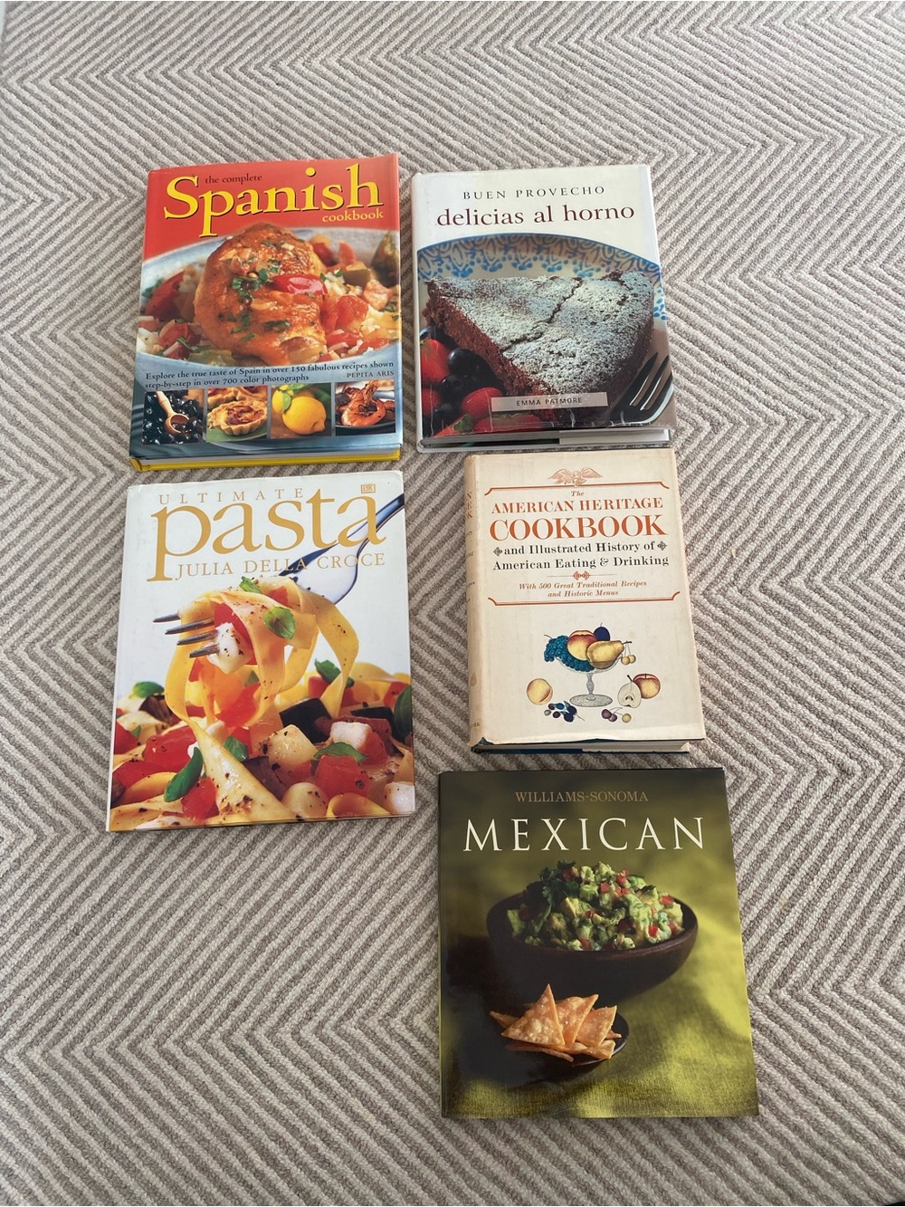 Five Cookbooks